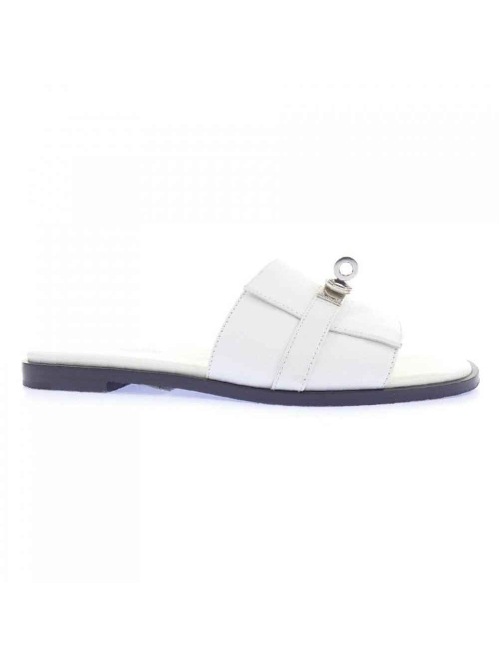 Hermes Giulia Kelly Buckle Sandals